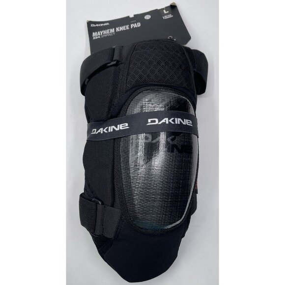 Dakine Mayhem Mountain Biking Knee Pad Size Large Black DK - Picture 1 of 7